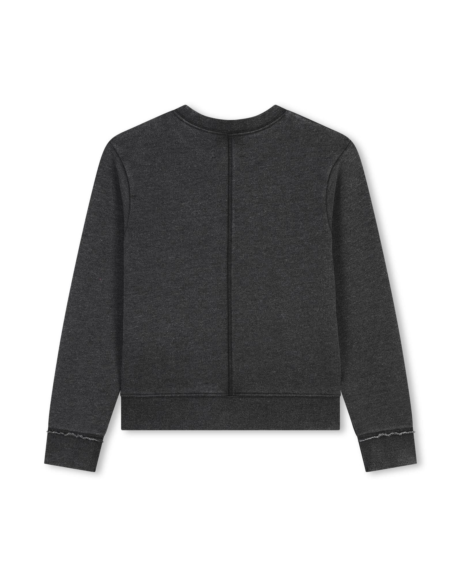 Sweatshirt à illustrations en molleton - Black