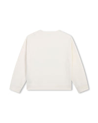 Illustrated fleece sweatshirt - Hot Milk