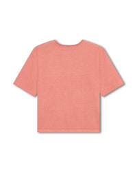 T-shirt à manches courtes à illustrations en coton - New Red