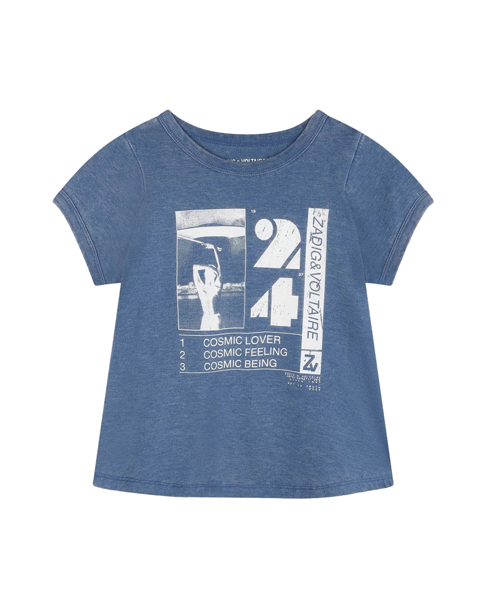 T-shirt à manches courtes à illustrations en coton - Overseas