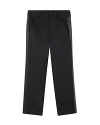 Rhinestone suit trousers - Black