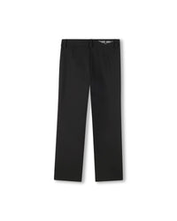Rhinestone suit trousers - Black