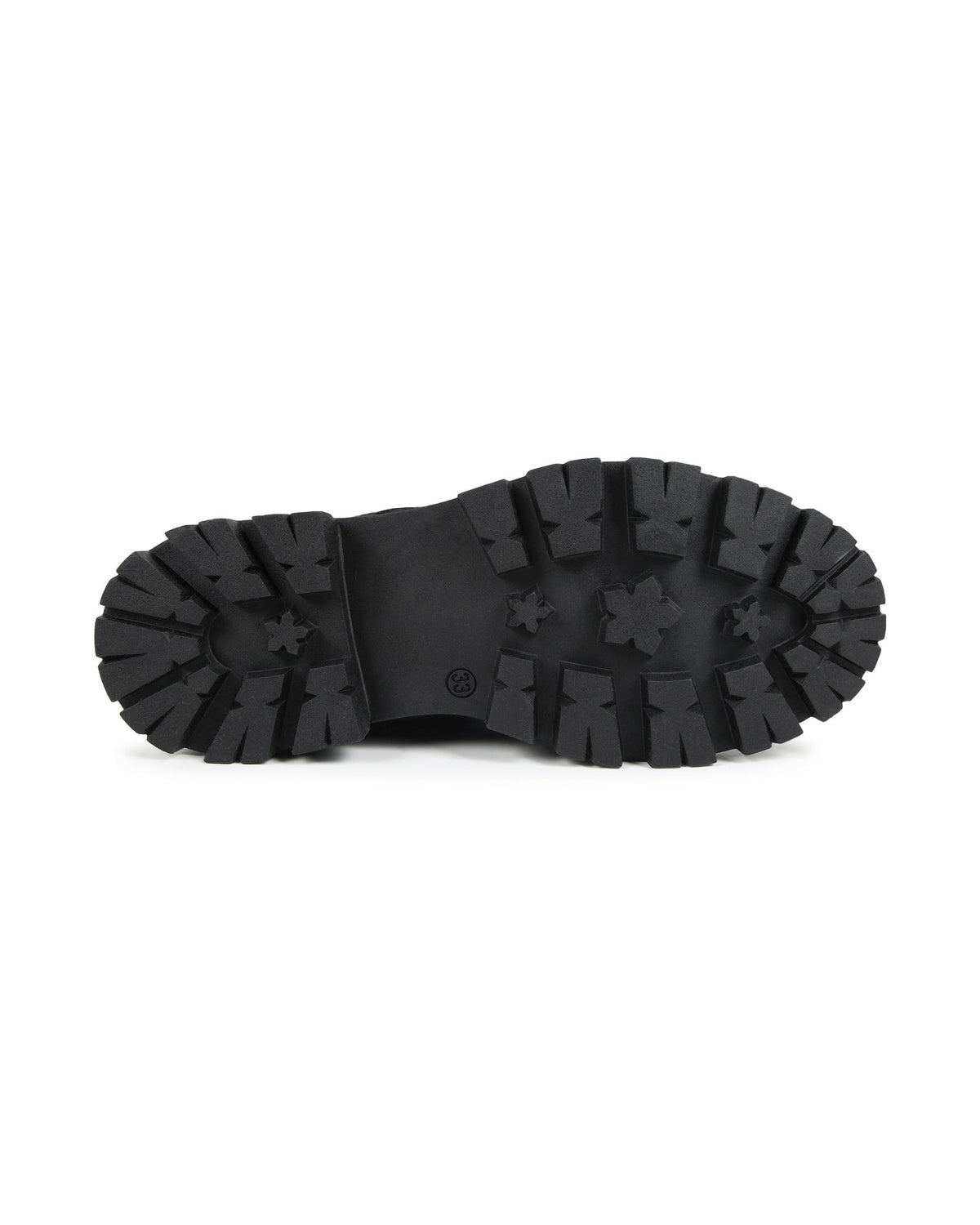 Bottines à lacets en cuir - Black