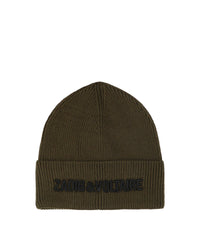 Cotton ribbed hat - Paton