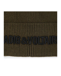 Cotton ribbed hat - Paton