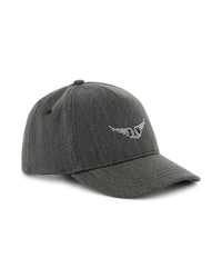 Casquette en denim - Black