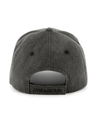 Casquette en denim - Black