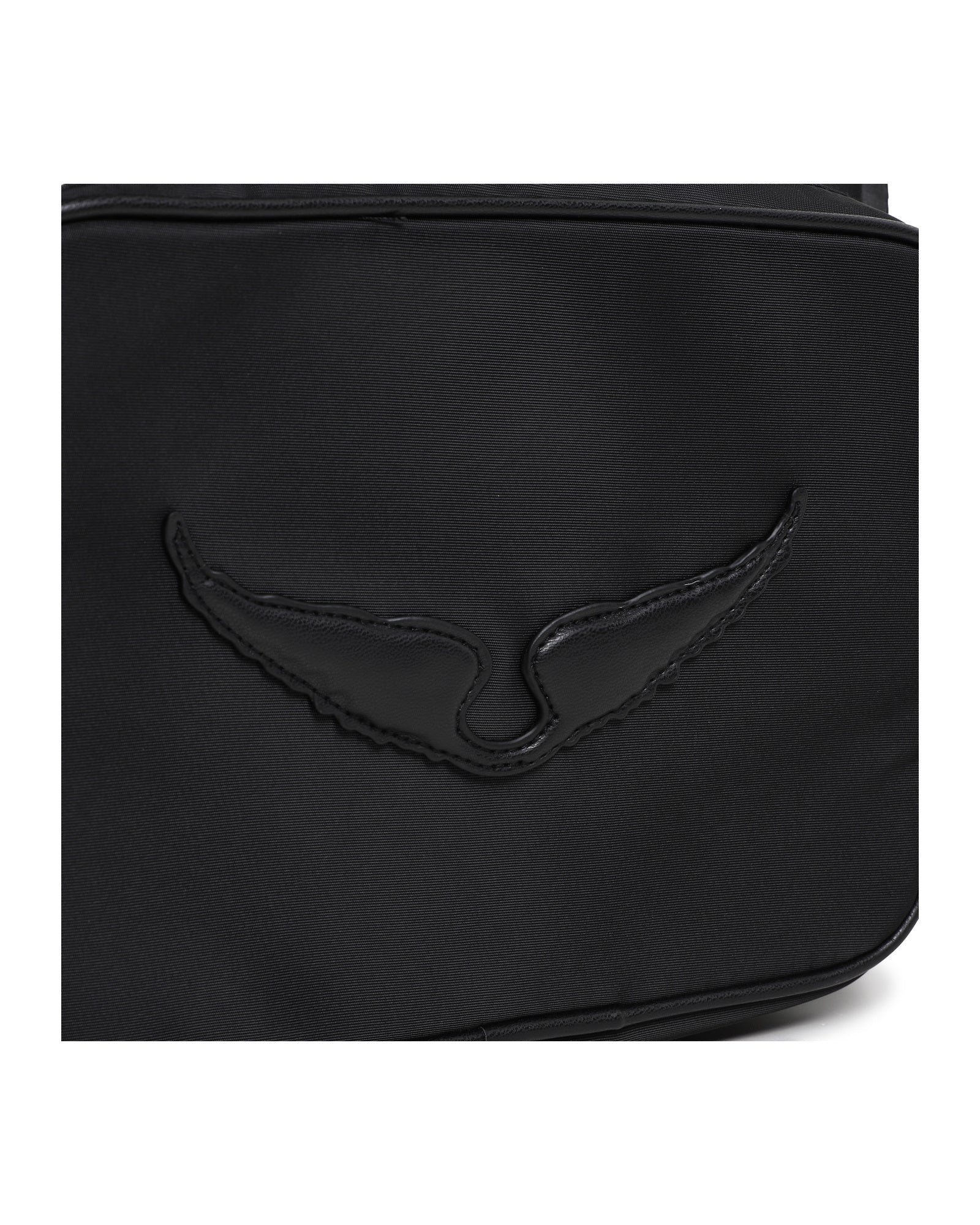 Textile matte backpack - Black
