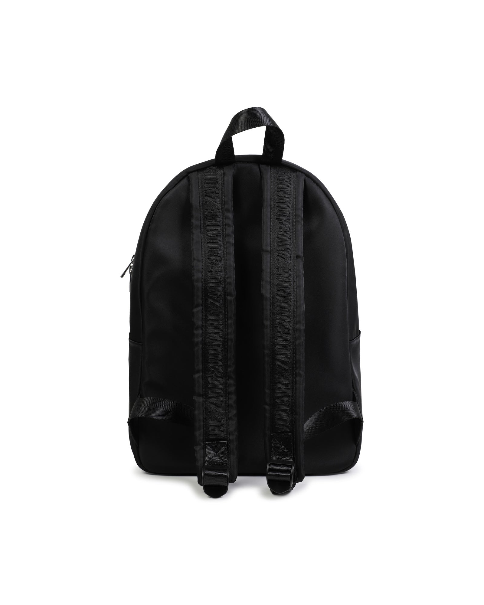 Textile matte backpack - Black