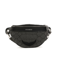 Sac banane en sergé - Black