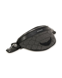 Sac banane en sergé - Black