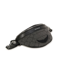 Sac banane en coton - Black