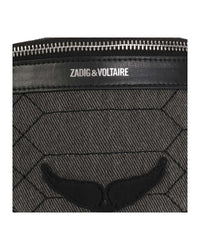 Sac banane en sergé - Black