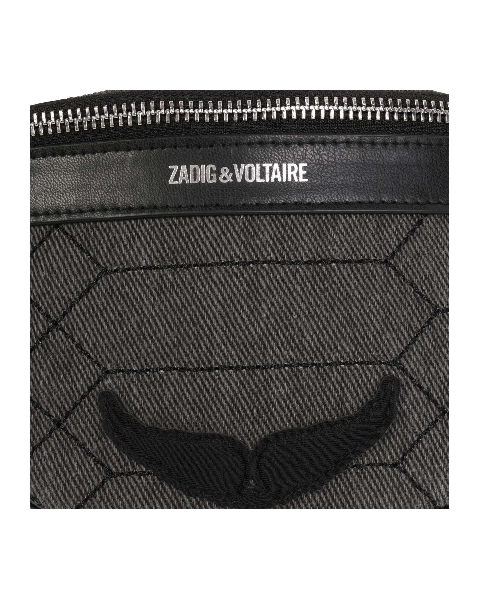 Sac banane en sergé - Black