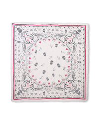 Foulard avec illustration - Groseille
