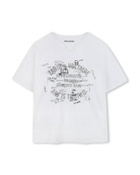 T-shirt with embroidery - White