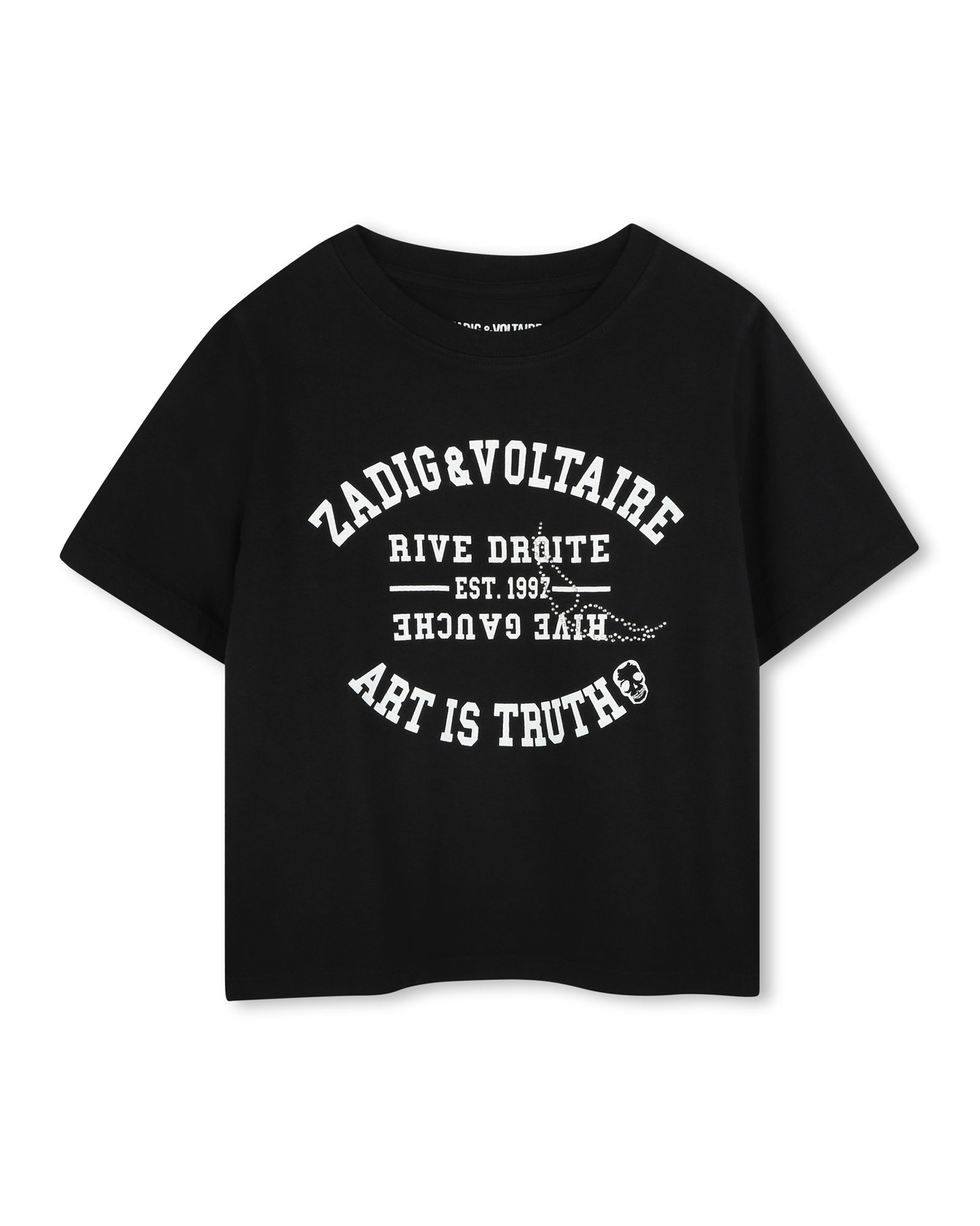 T-shirt with illustration - Black