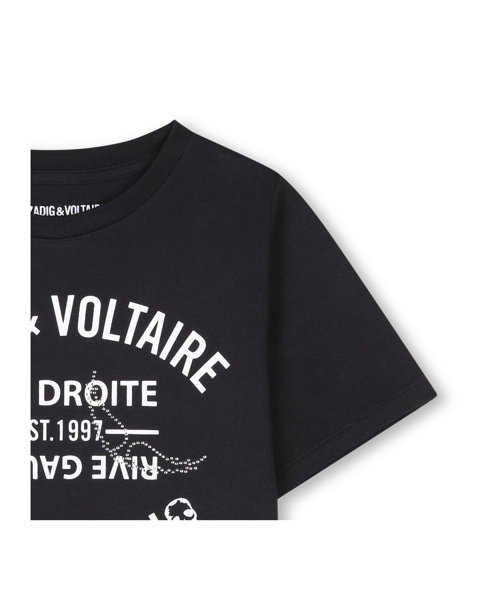 T-shirt with illustration - Black