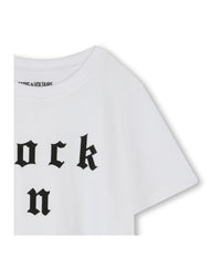 T-shirt avec illustration en coton - Blanc