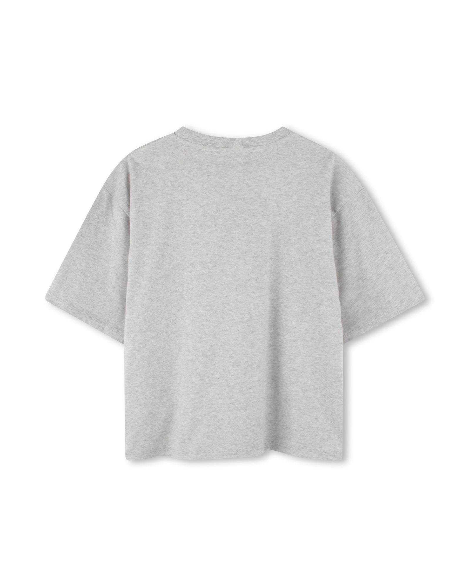 T-shirt with illustration - Mottled Grey