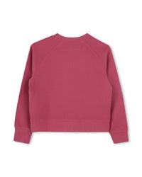 Sweatshirt en molleton - Groseille