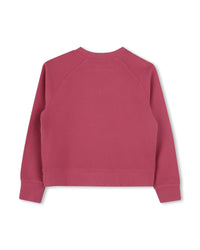 Sweatshirt en molleton - Groseille