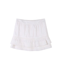 Jupe en coton - Blanc