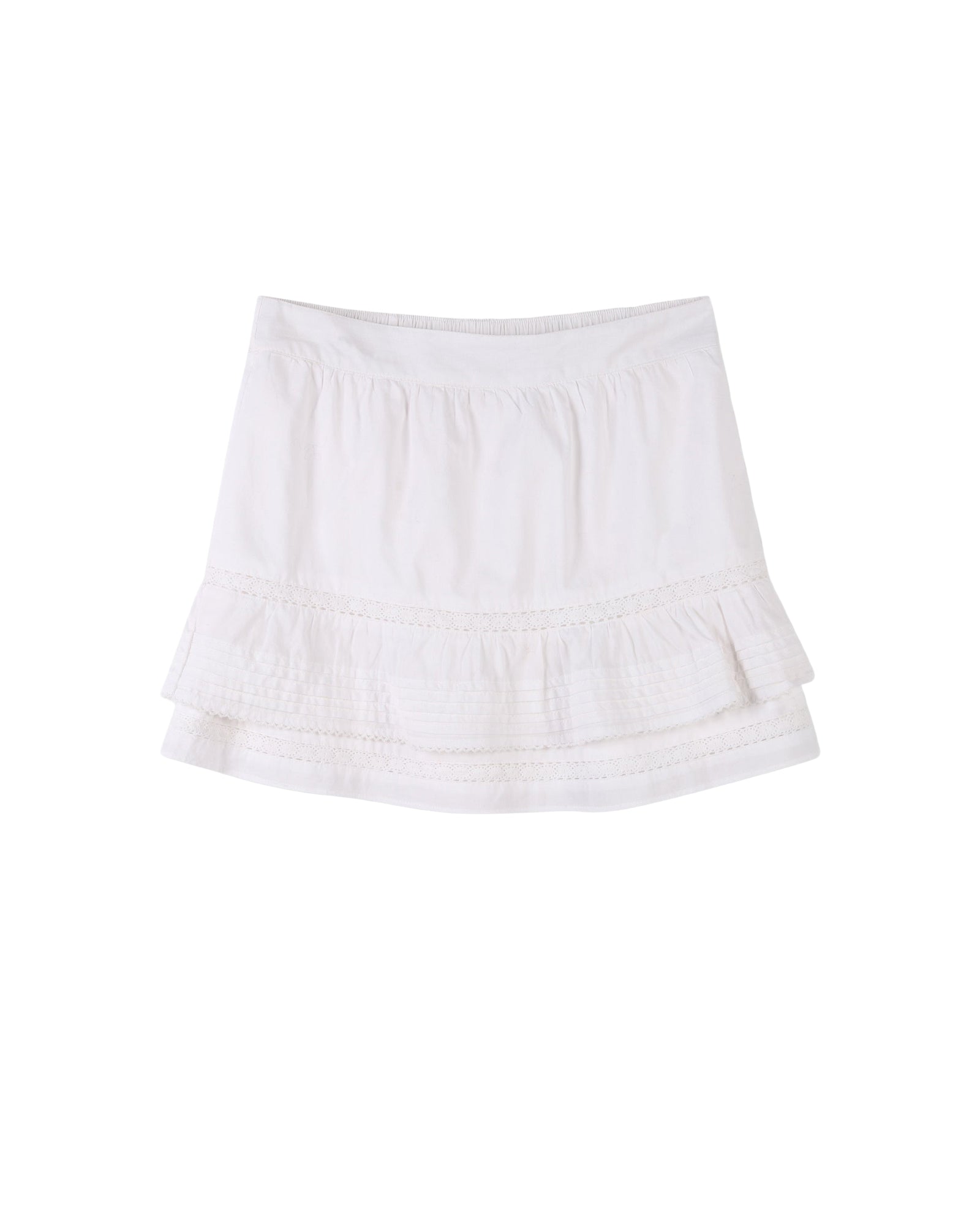 Jupe en coton - Blanc