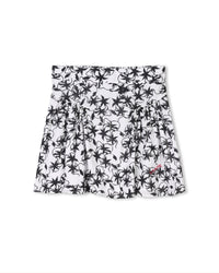 Elasticated waist skirt - White