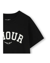 Robe courte en coton - Black