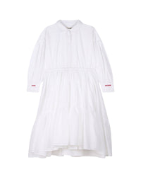 Robe de cérémonie en voile - Blanc
