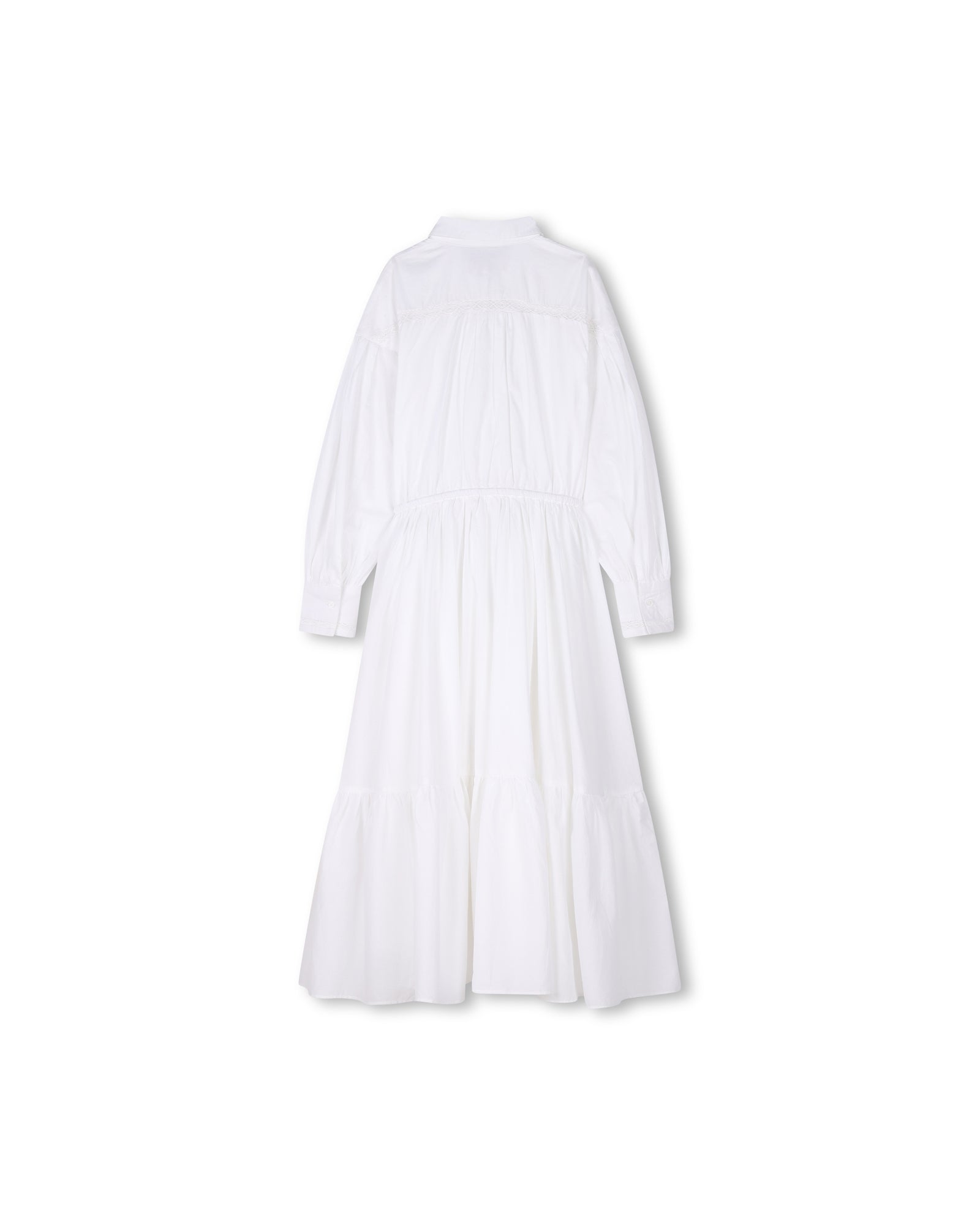 Robe de cérémonie en voile - Blanc