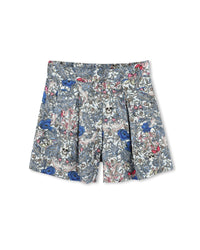 Short à taille élastiquée - Dark Blue