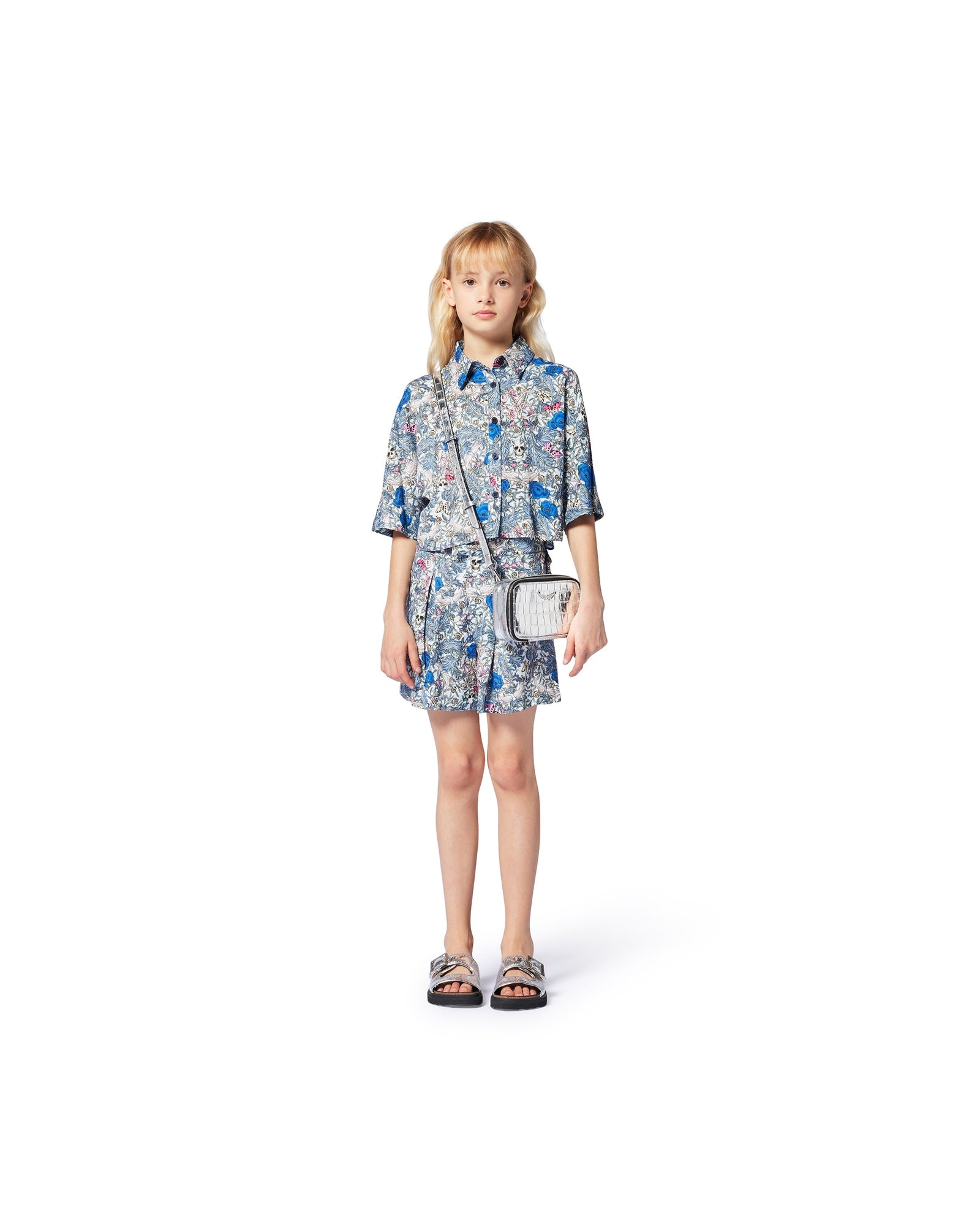 Short à taille élastiquée - Dark Blue