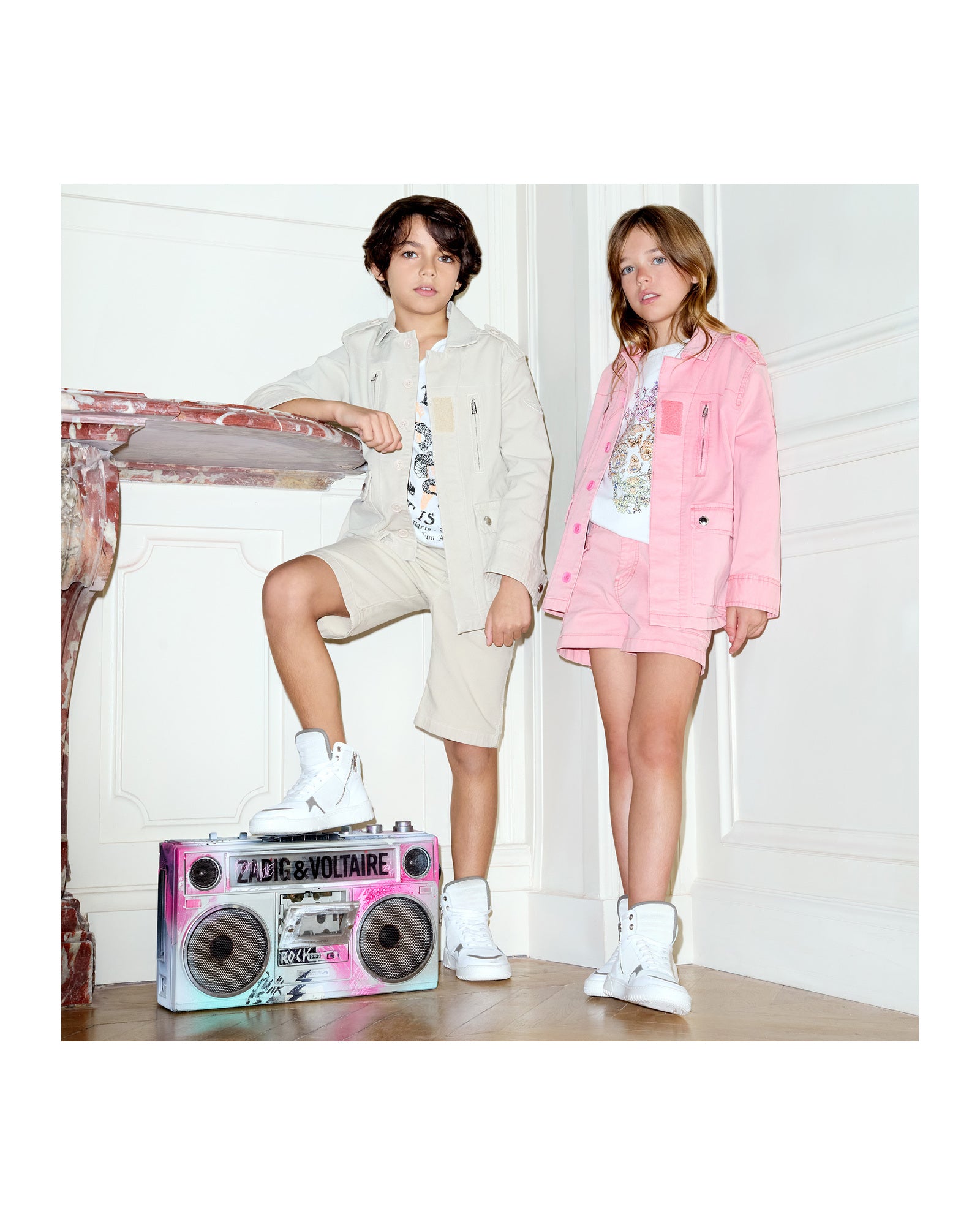 Twill shorts - Blossom