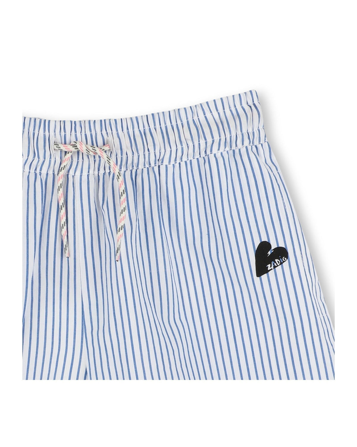 Short à taille élastiquée - Bleu Ozone