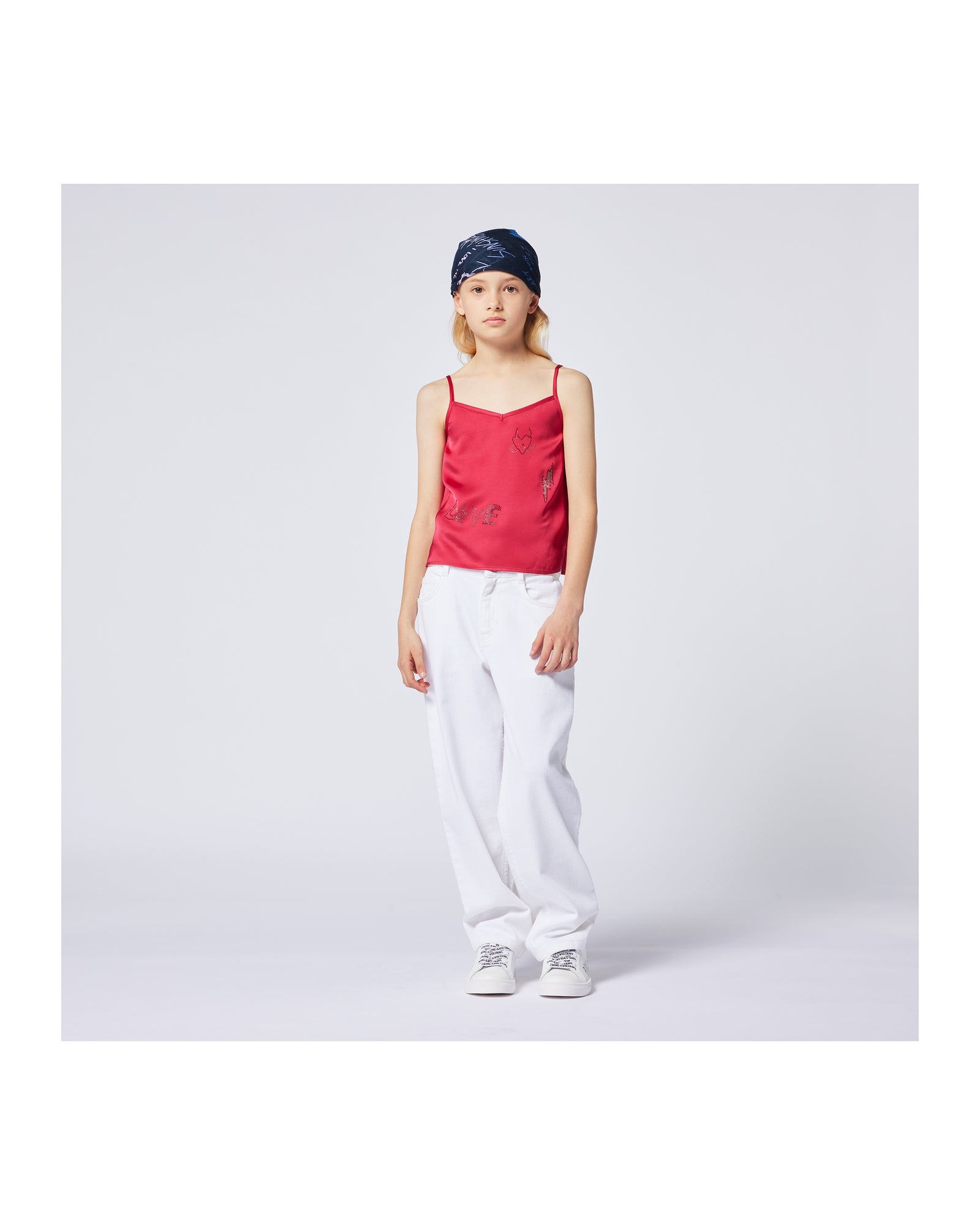 Pantalon en sergé - Blanc