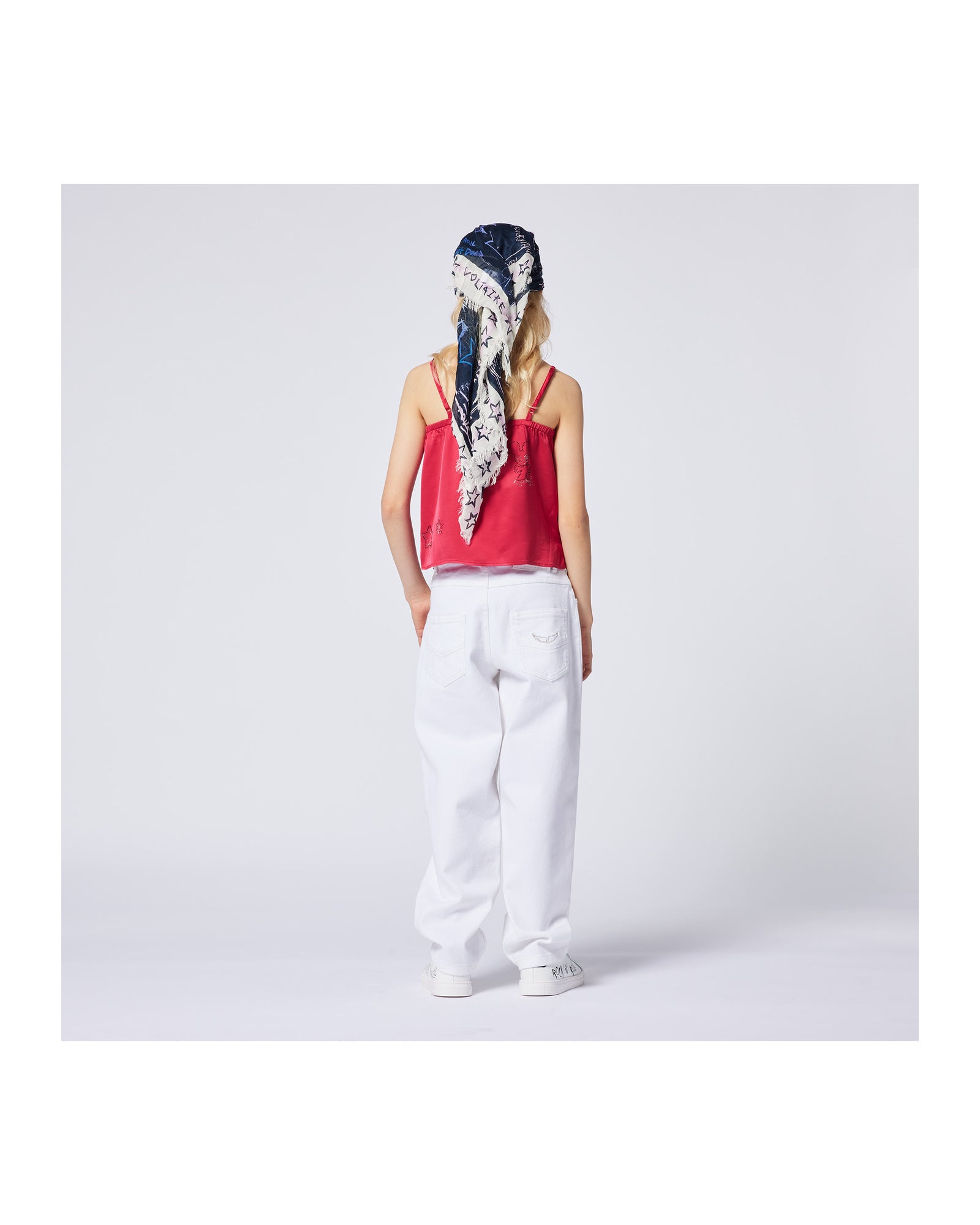 Pantalon en sergé - Blanc