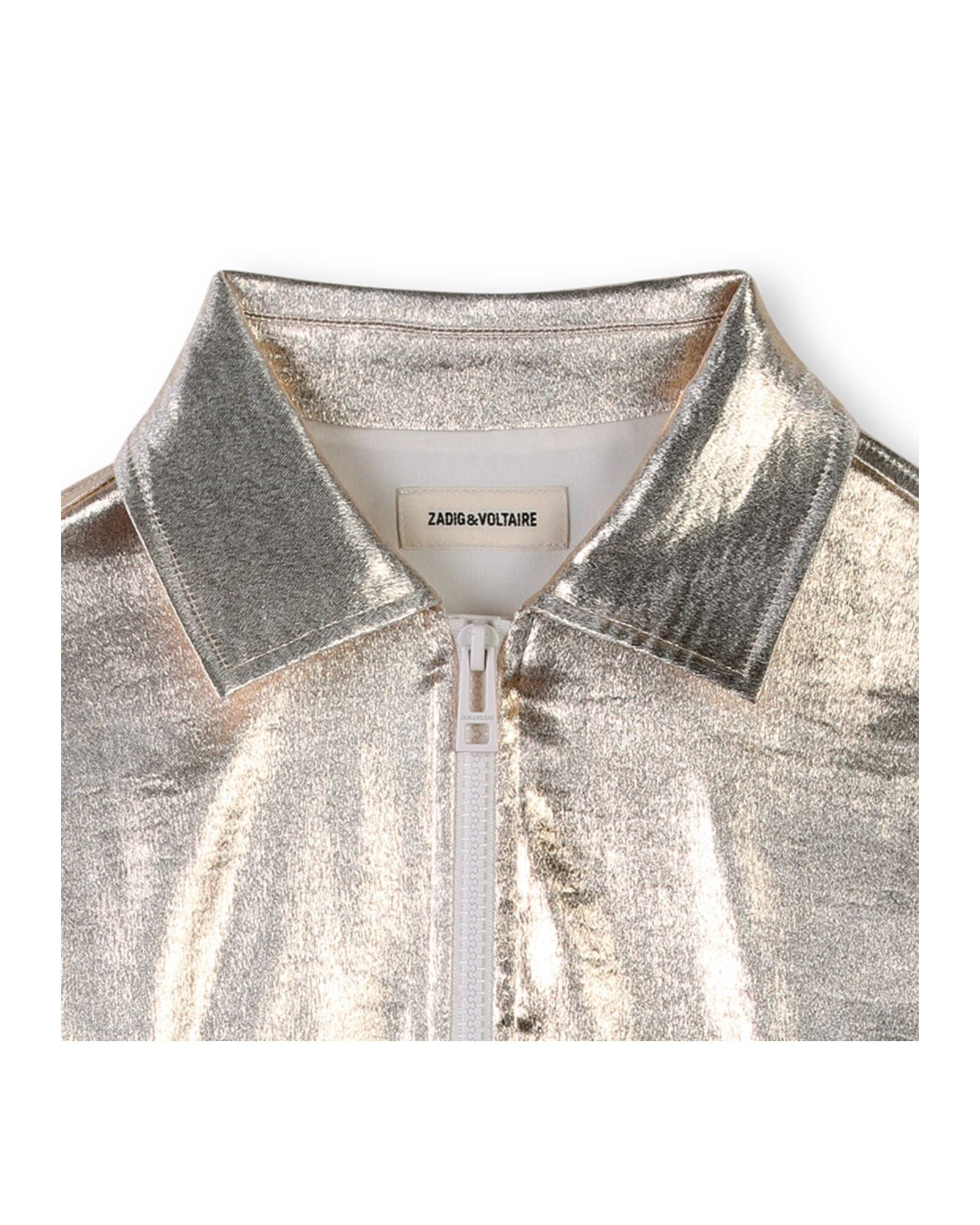Bomber à aspect métallisé - Mordore