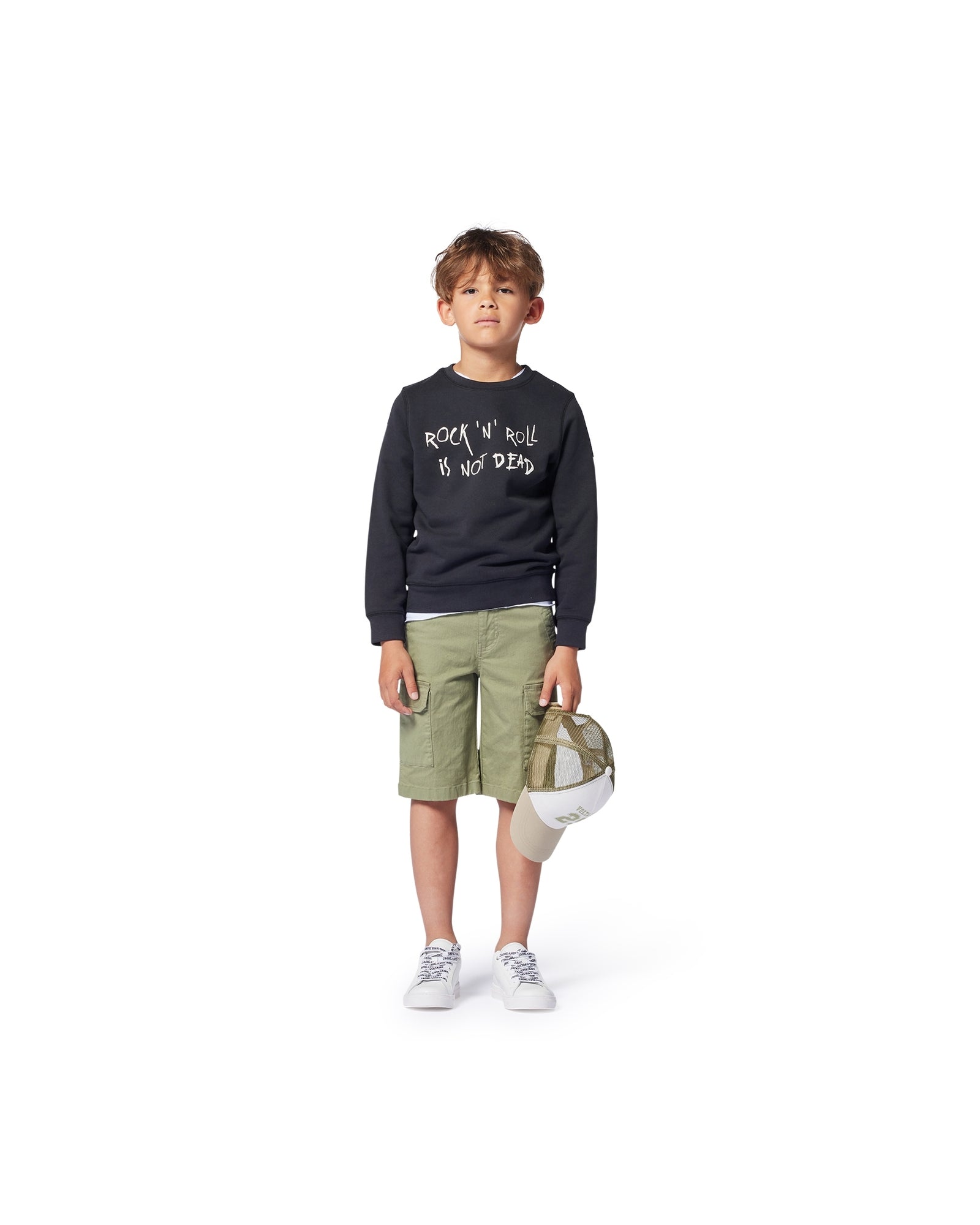 Sweatshirt en molleton - Black