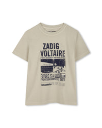 T-shirt avec illustration - Lime Stone