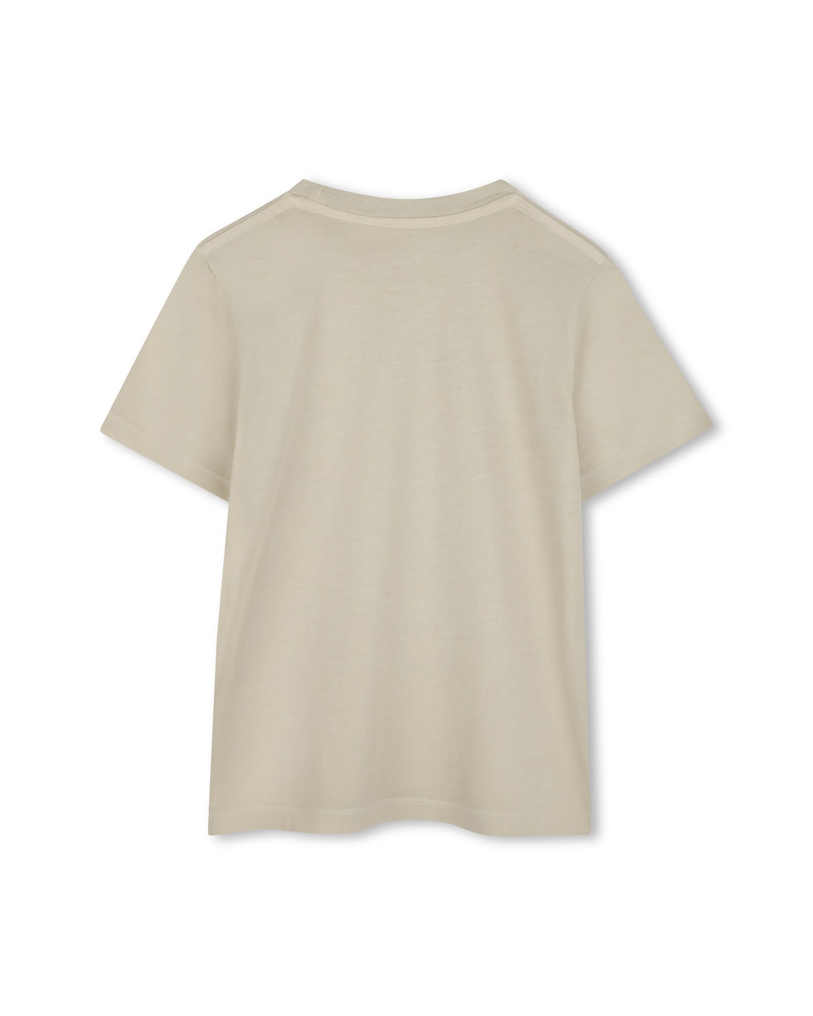 T-shirt with cotton illustration - Lime Stone