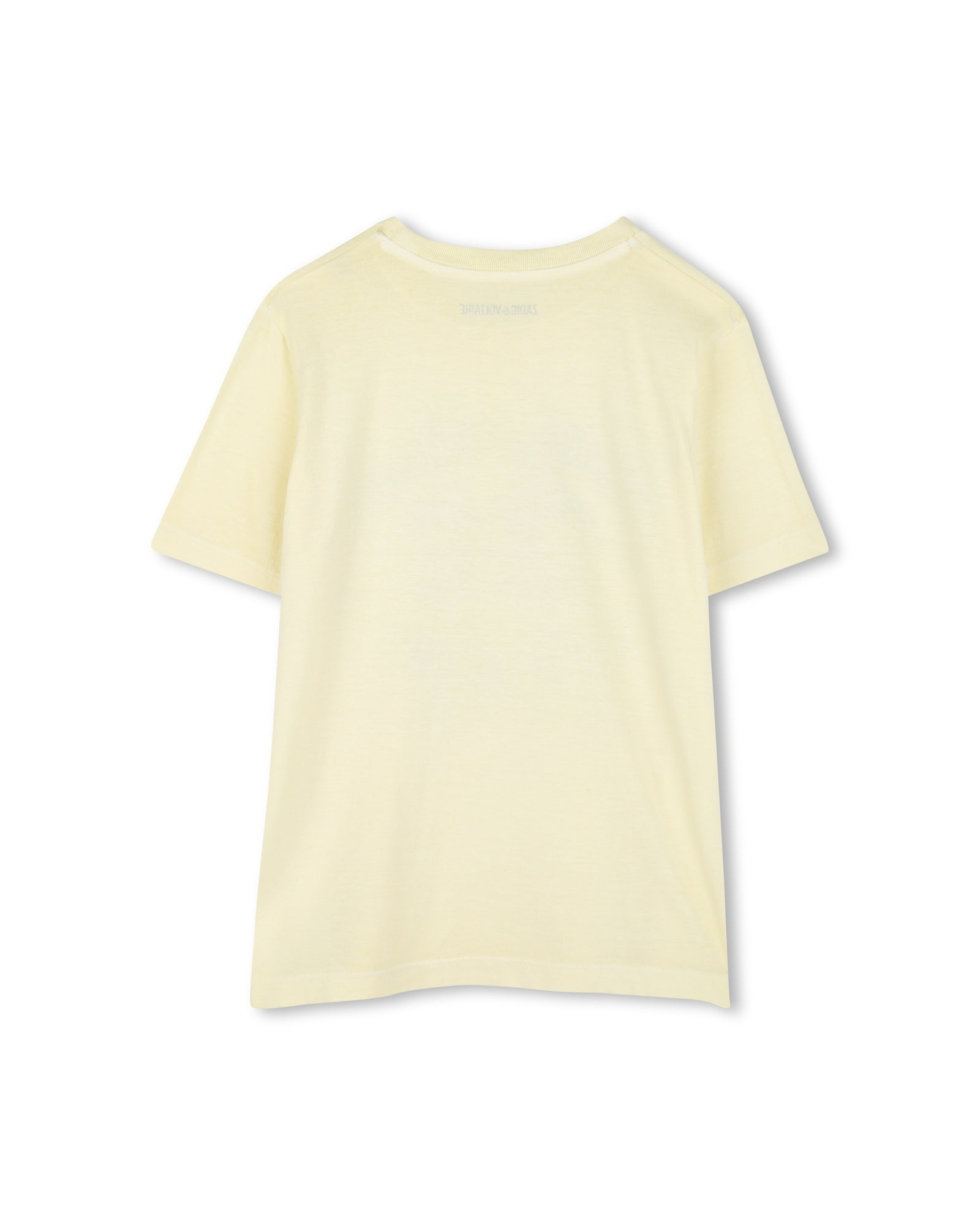 T-shirt avec illustration - Jaune Acidule