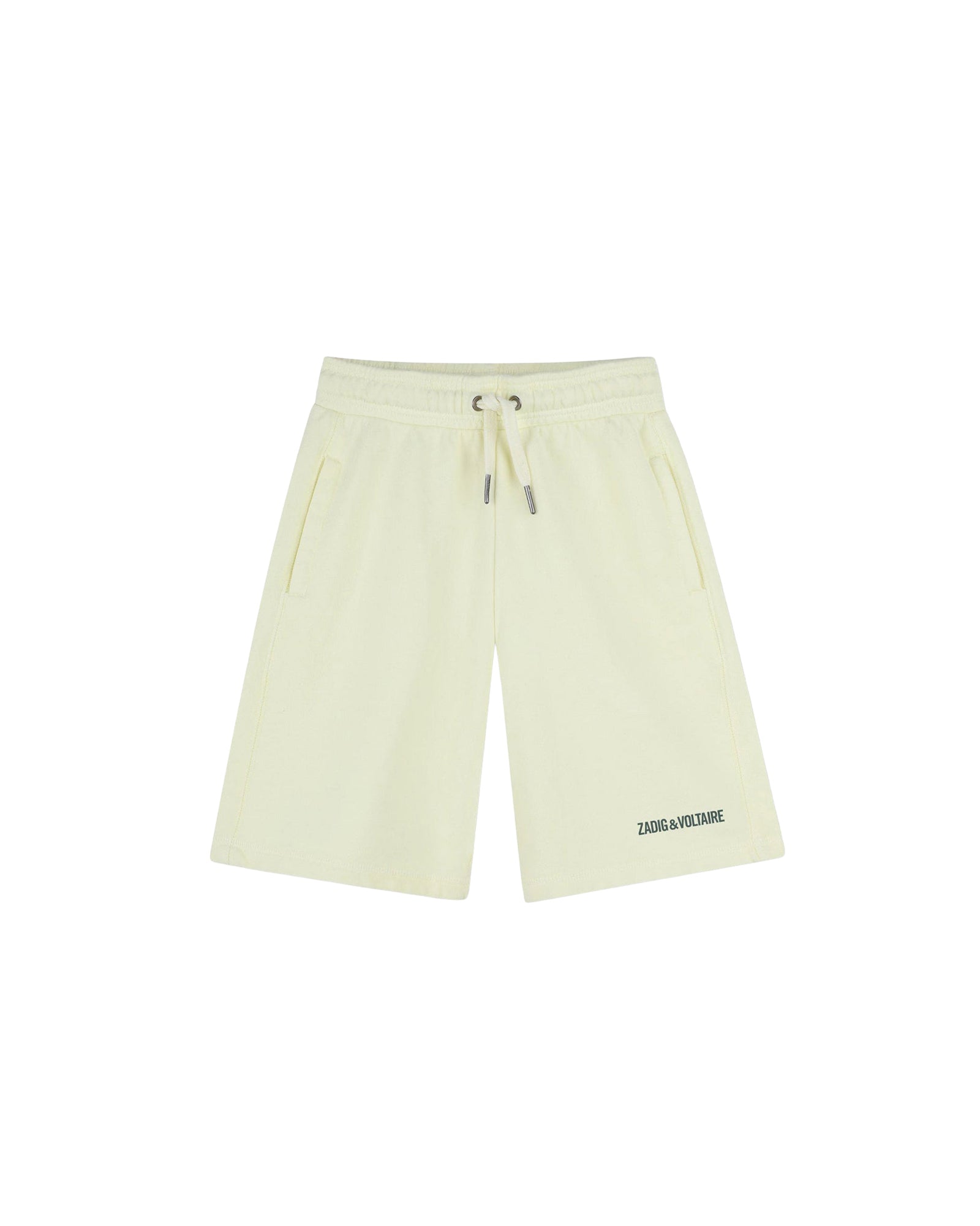 Fleece Bermuda shorts - Acid Yellow