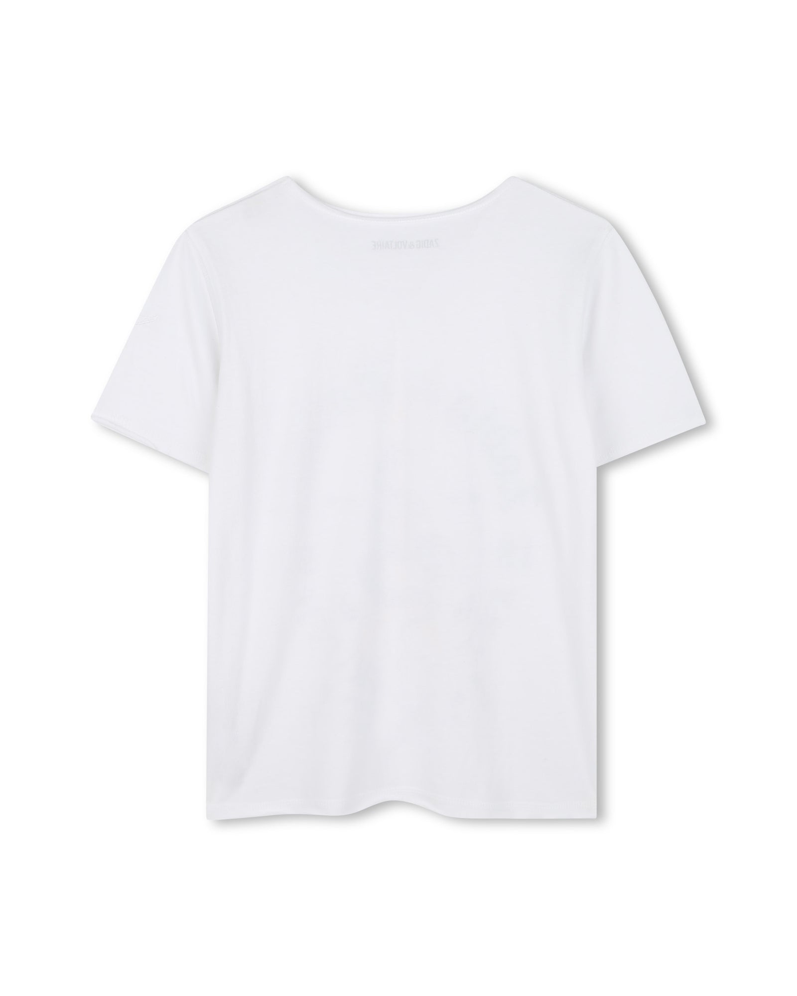 T-shirt avec broderie - Blanc
