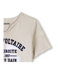 T-shirt avec broderie - Lime Stone