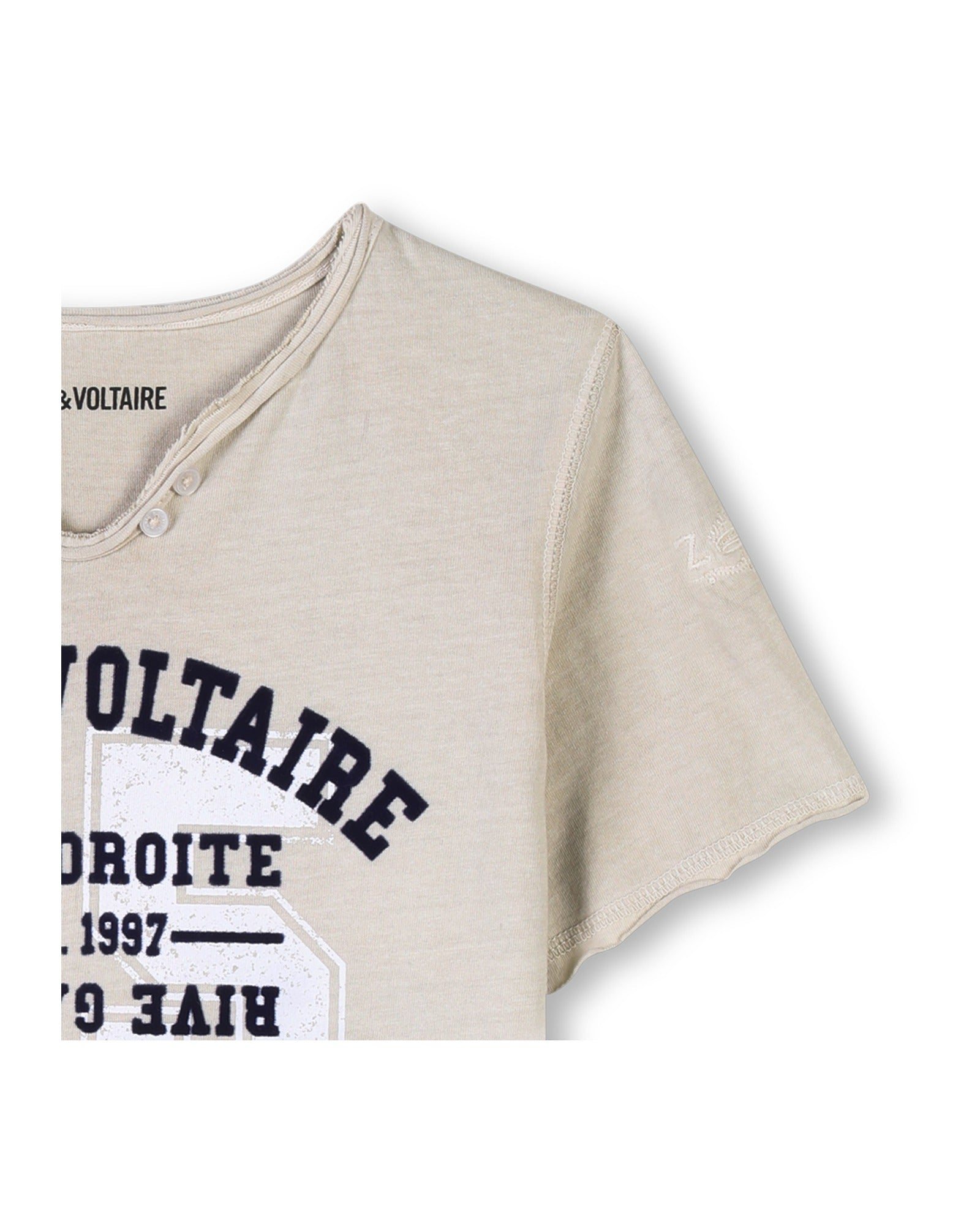 T-shirt avec broderie - Lime Stone