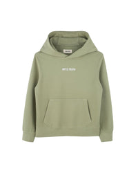 Sweat à capuche en coton - Deep Olive