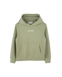 Sweat à capuche en coton - Deep Olive