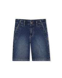 Bermuda en denim - Brossage & Stone Pousse